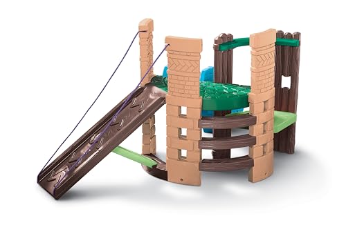 Little Tikes 2-in-1 Castle Climber, Brown