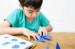 Boy Does Origami