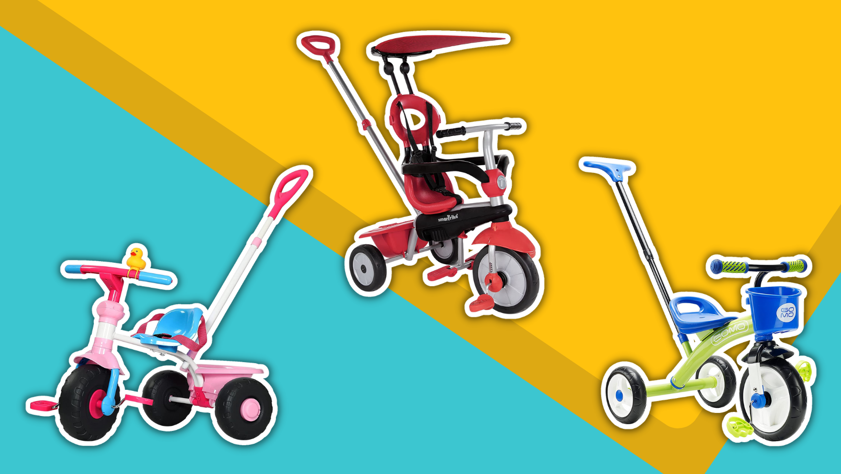 Header Best Toddler Tricycles with Push Handle