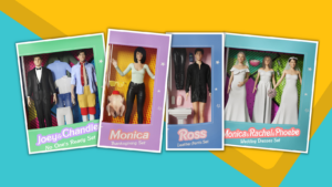 HEADER 3 Iconic Friends Scenes Reimagined as Barbie Doll Sets