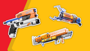 Header Iconic Video Game Weapons Reimagined as Nerf Guns
