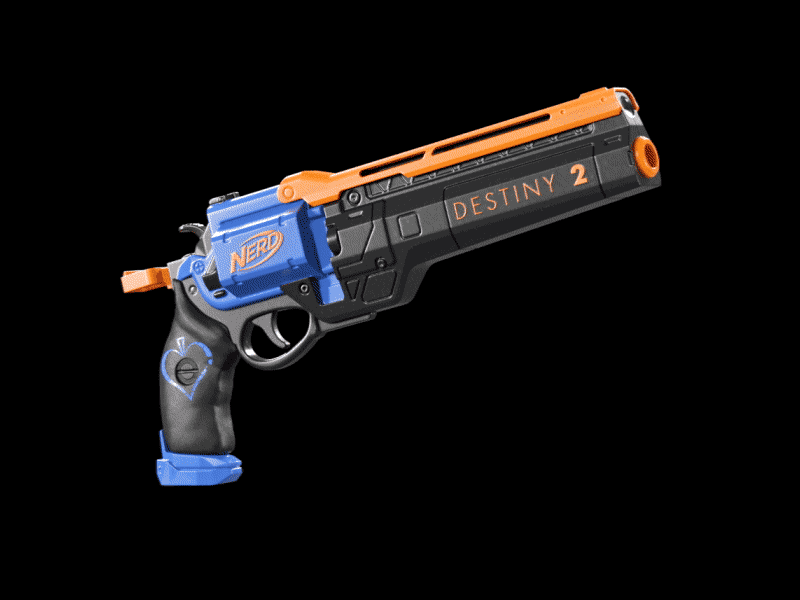 12 NERD BLASTER Destiny 2 black