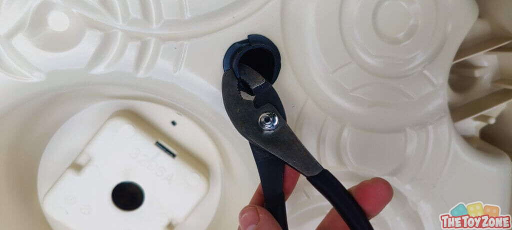 plug hole large pliers