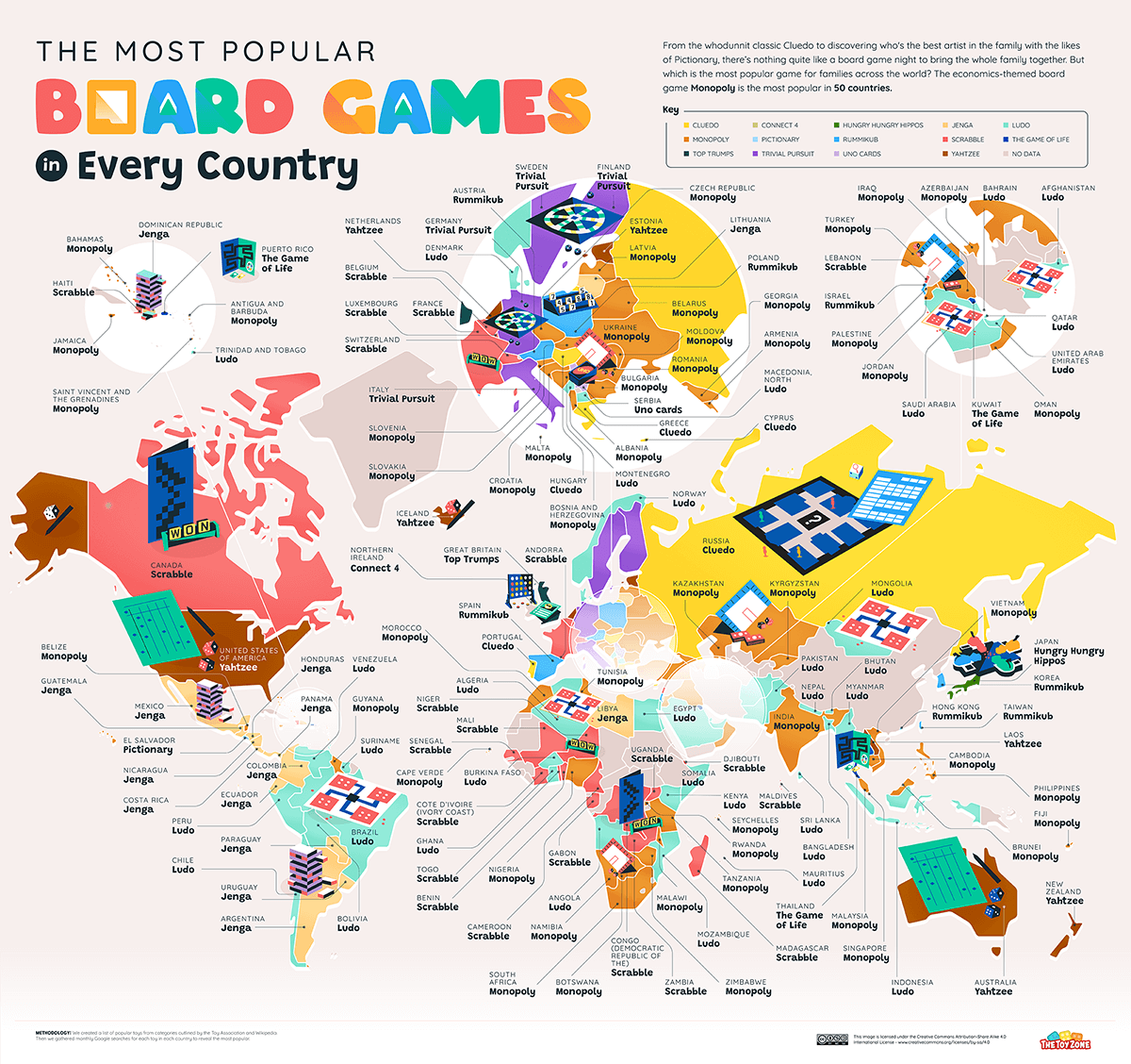 12 Every Country Favorite Toys World Map Board Games