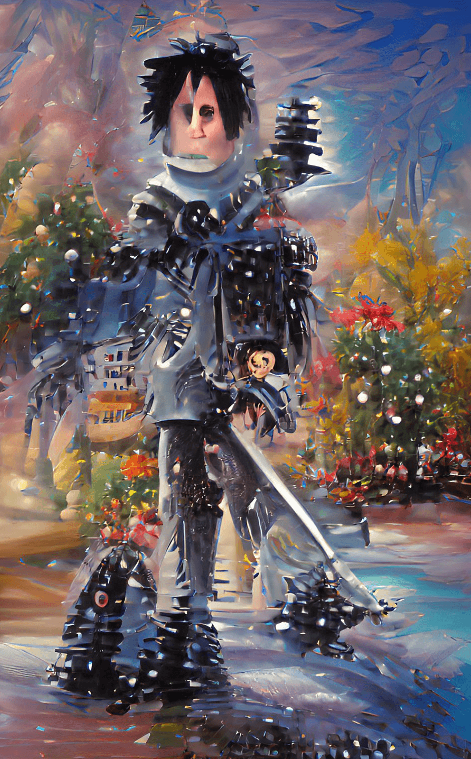 Edward Scissorhands Festive