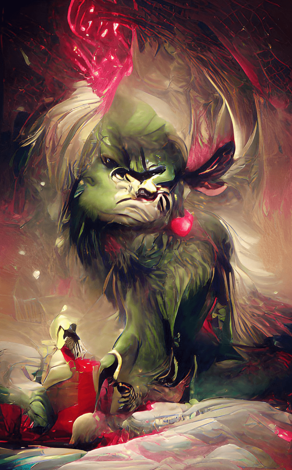 The Grinch Dark Fantasy