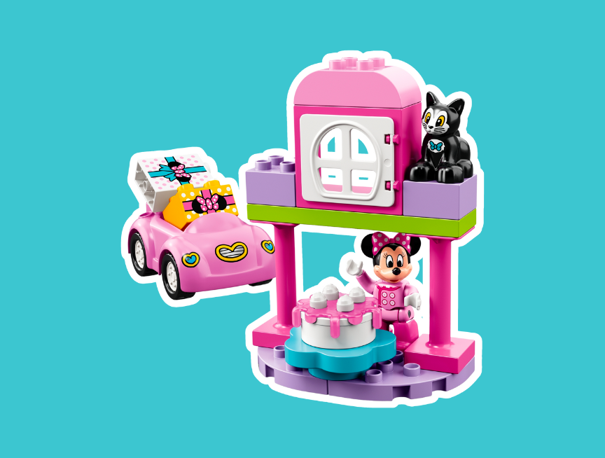 14 LEGO DUPLO Minnies Birthday Party