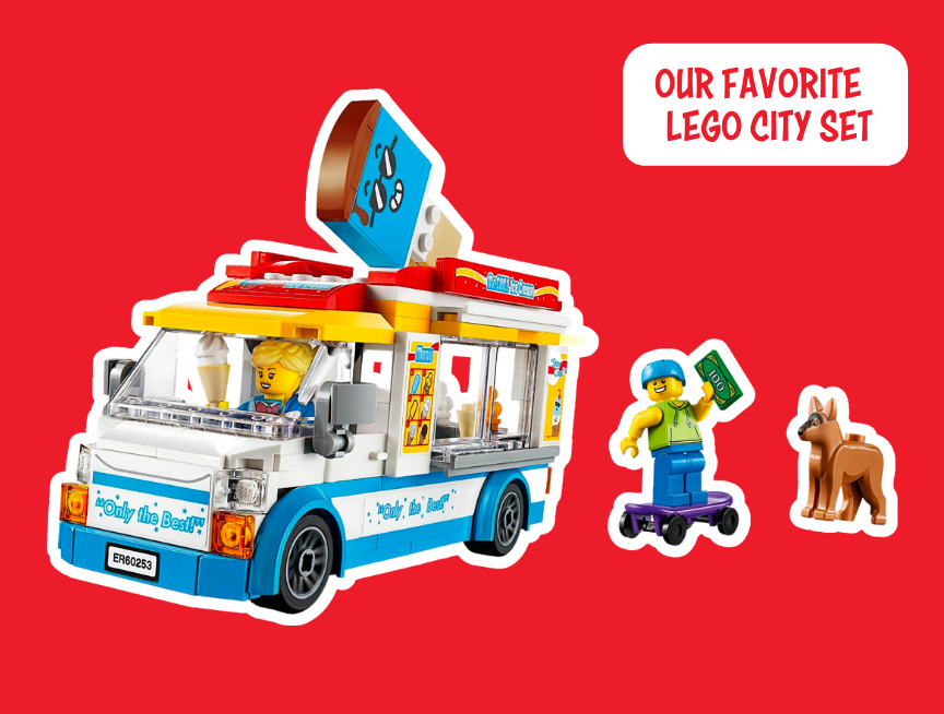 4 LEGO City Ice Cream Truck 60253