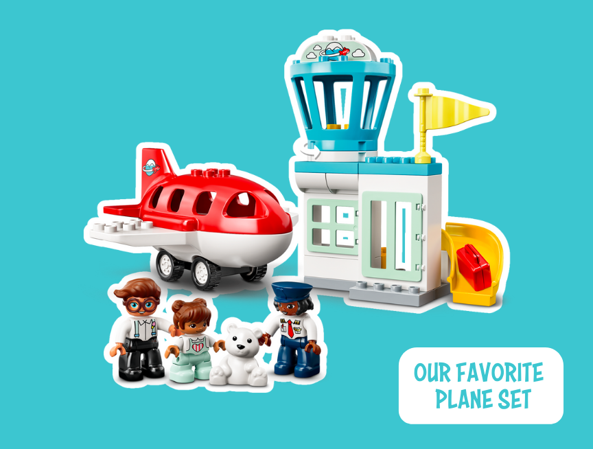 6 LEGO DUPLO Town Airplane Airport 10961 Building Toy