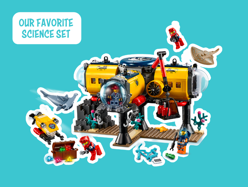 9 LEGO City Ocean Exploration Base Playset