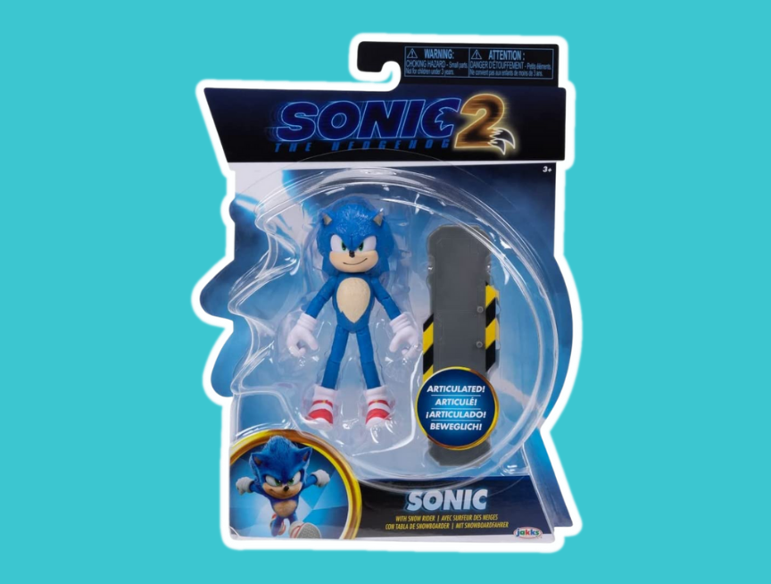 Sonic 2 Articulated Action Figure 1