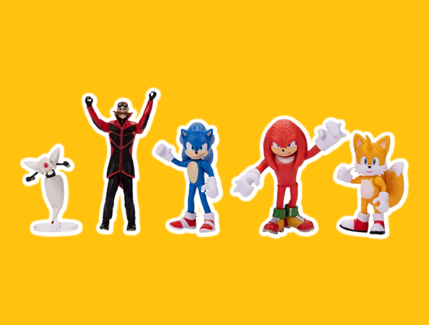 Sonic 2 Movie Action Figure Set