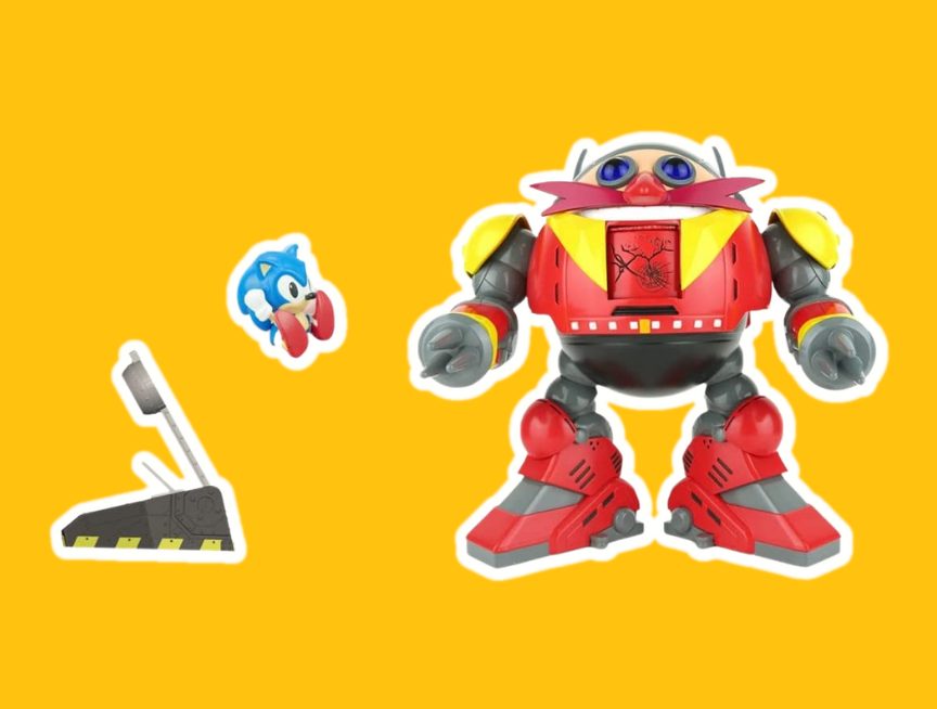 Sonic Eggman Robot Battle Set