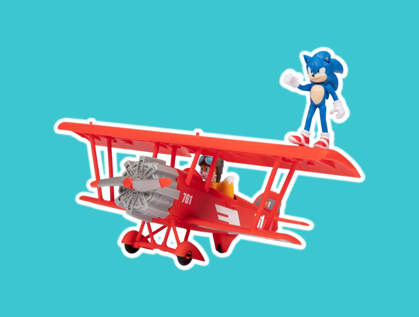 Sonic Tornado Biplane Playset