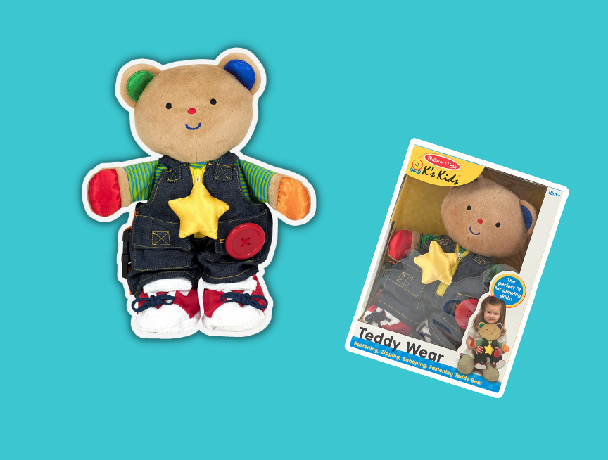 6 Melissa Doug Teddy Wear Stuffed Bear