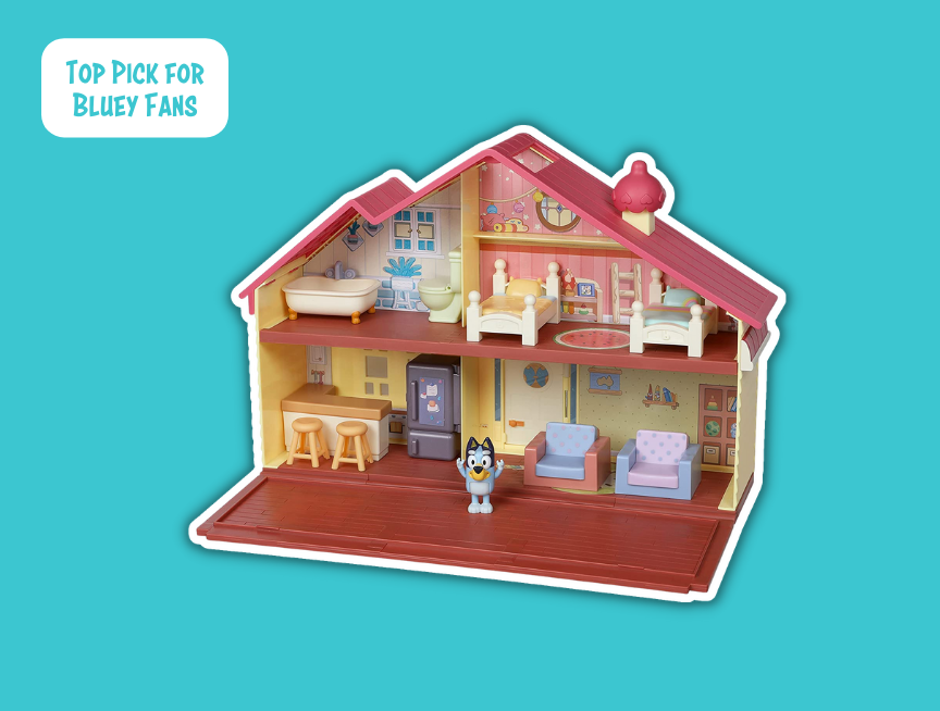 10 Bluey Family Home Playset