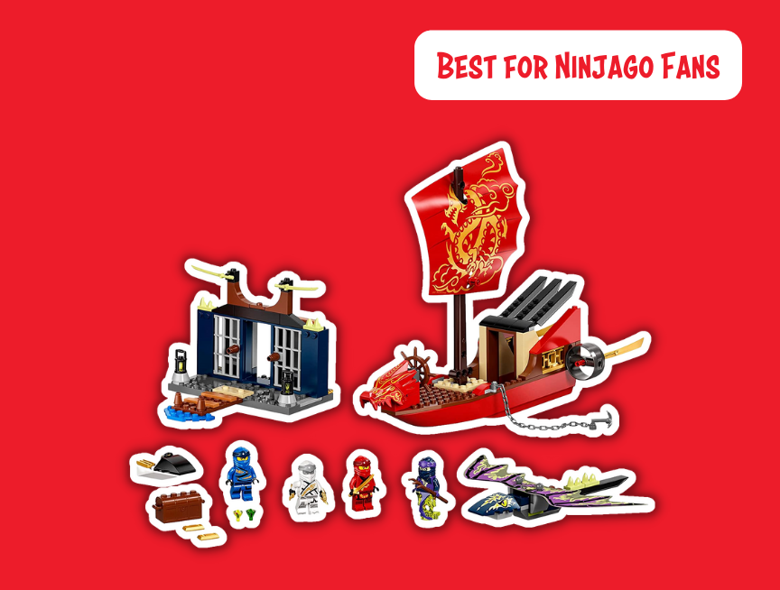 10 LEGO Ninjago Legacy Final Flight of Destinys Bounty Ship