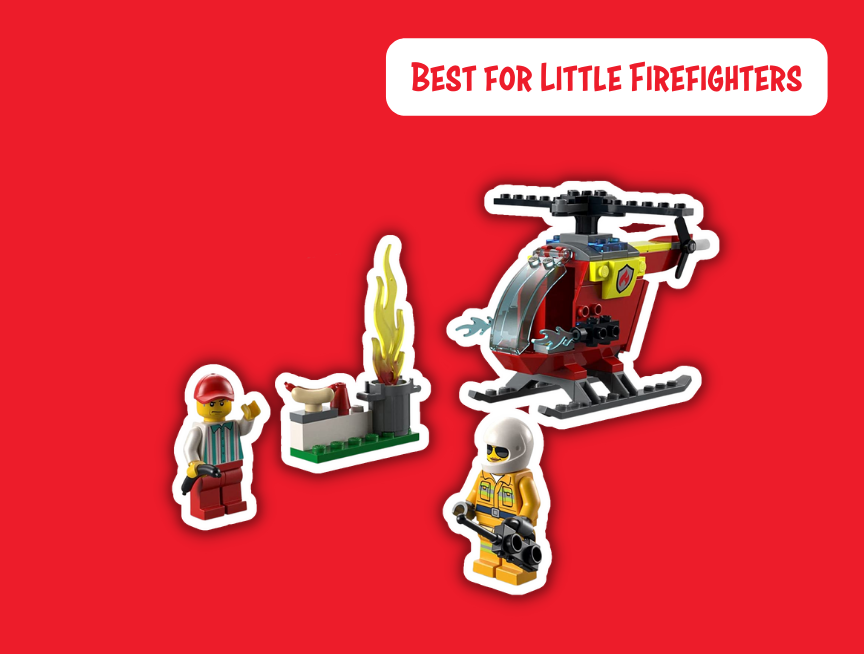 8 LEGO City Fire Helicopter