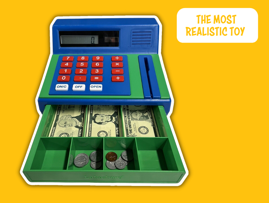8 Lakeshore Real Working Cash Register