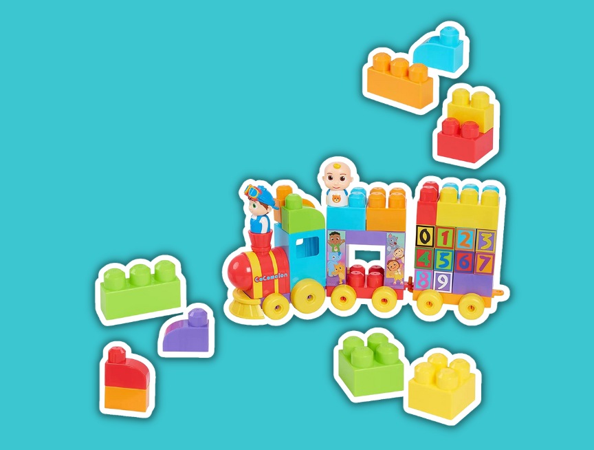 14 CoComelon Stacking Train