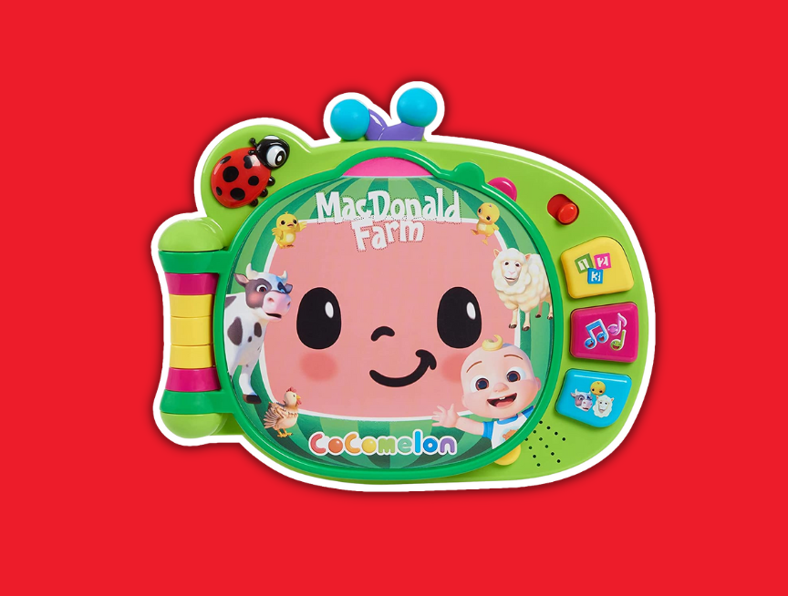 4 Just Play CoComelon Learning Book