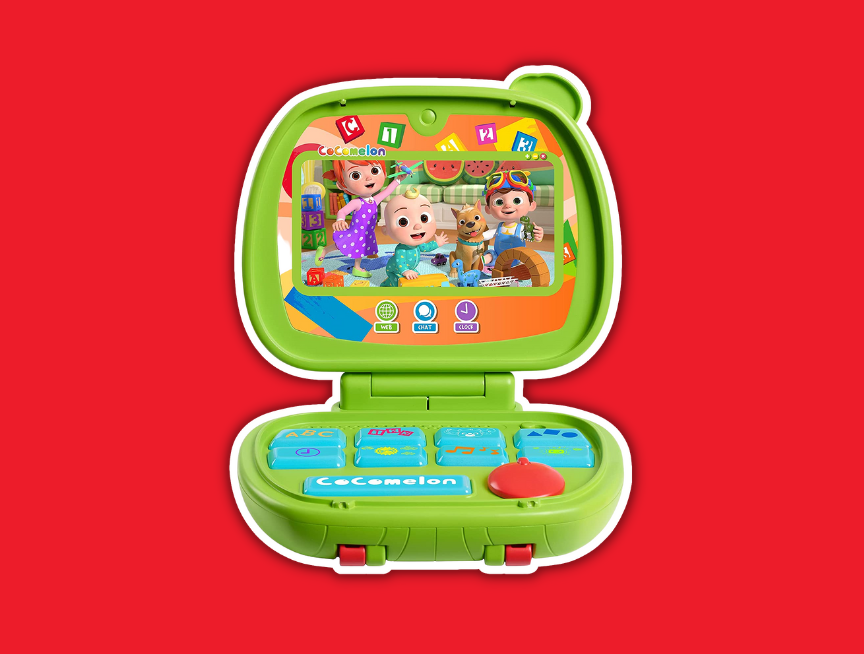 7 CoComelon Sing and Learn Laptop Toy