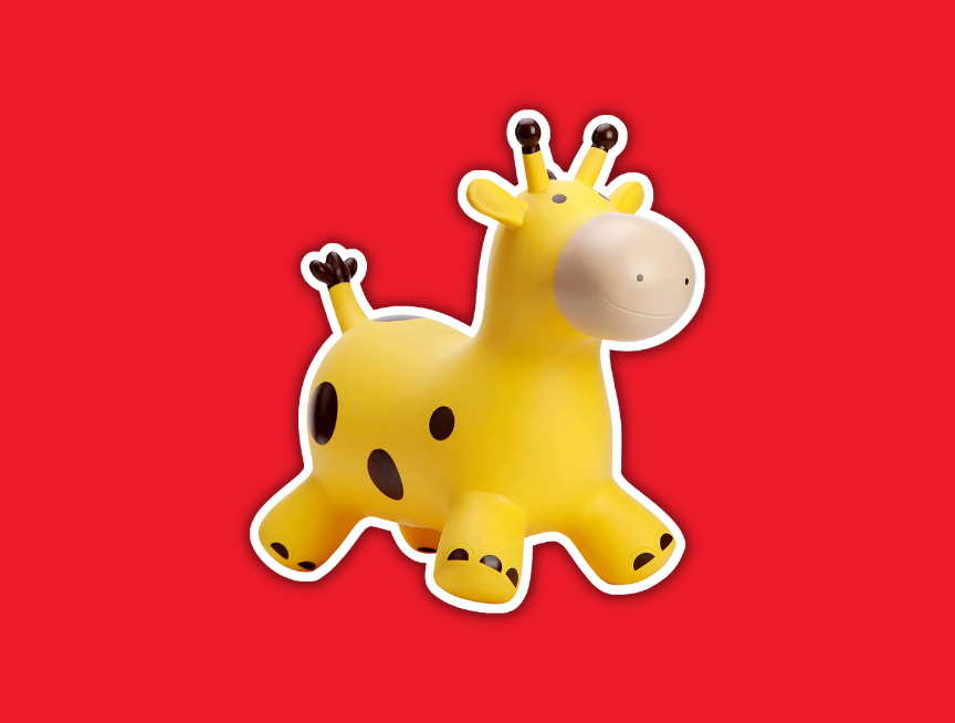 8 Babe Fairy Giraffe Bouncy Horse Hopper