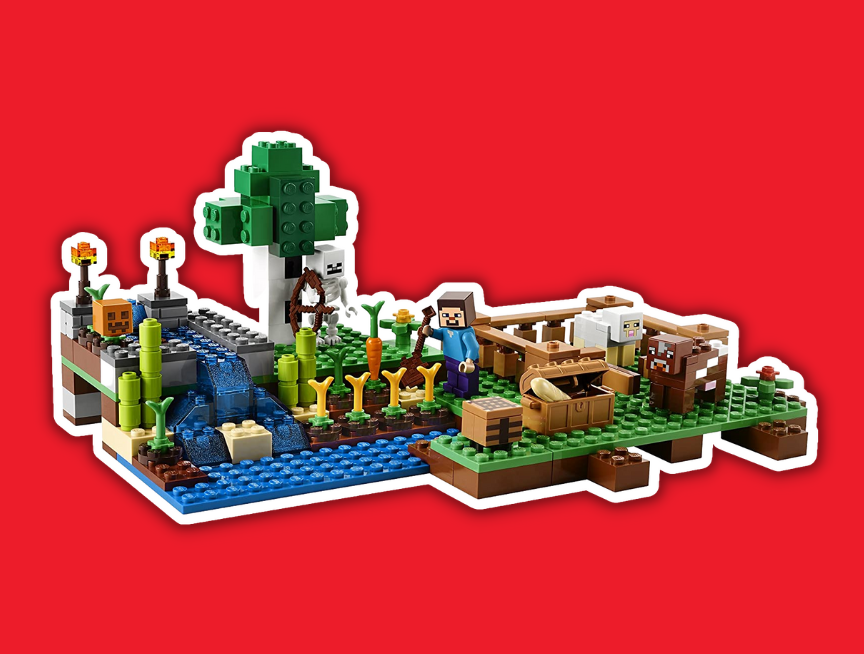 12 LEGO Minecraft 21114 The Farm