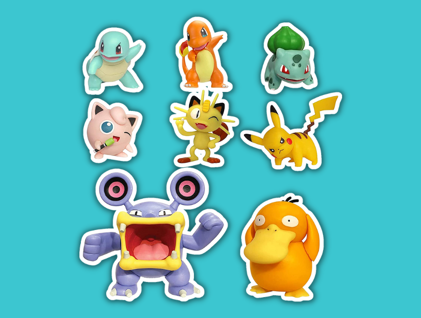 13 Pokemon Battle Figure 8 Pack