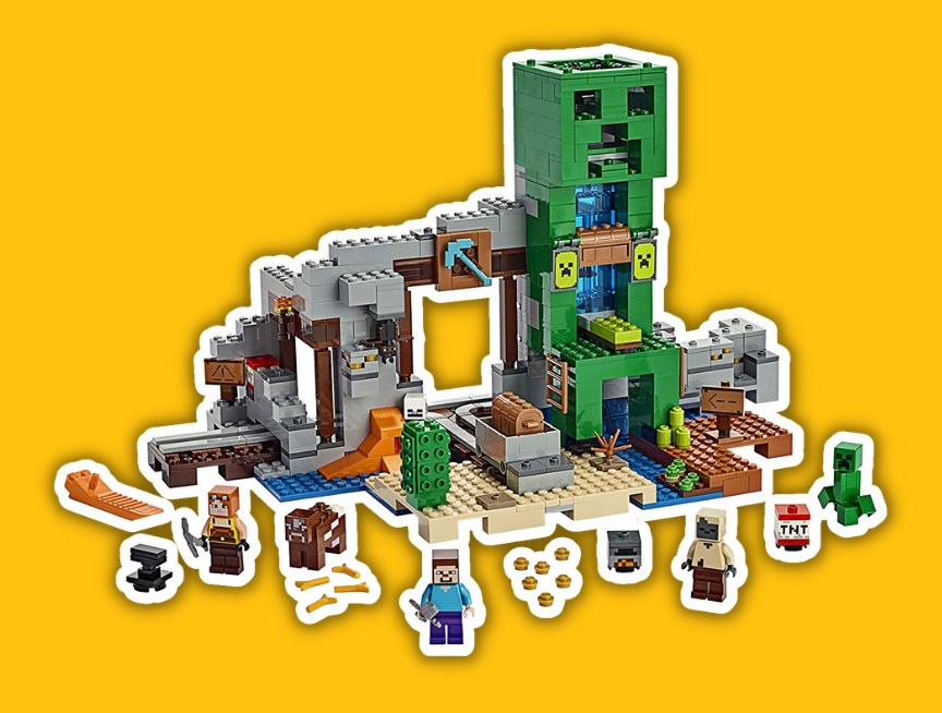14 LEGO Minecraft The Creeper Mine 21155