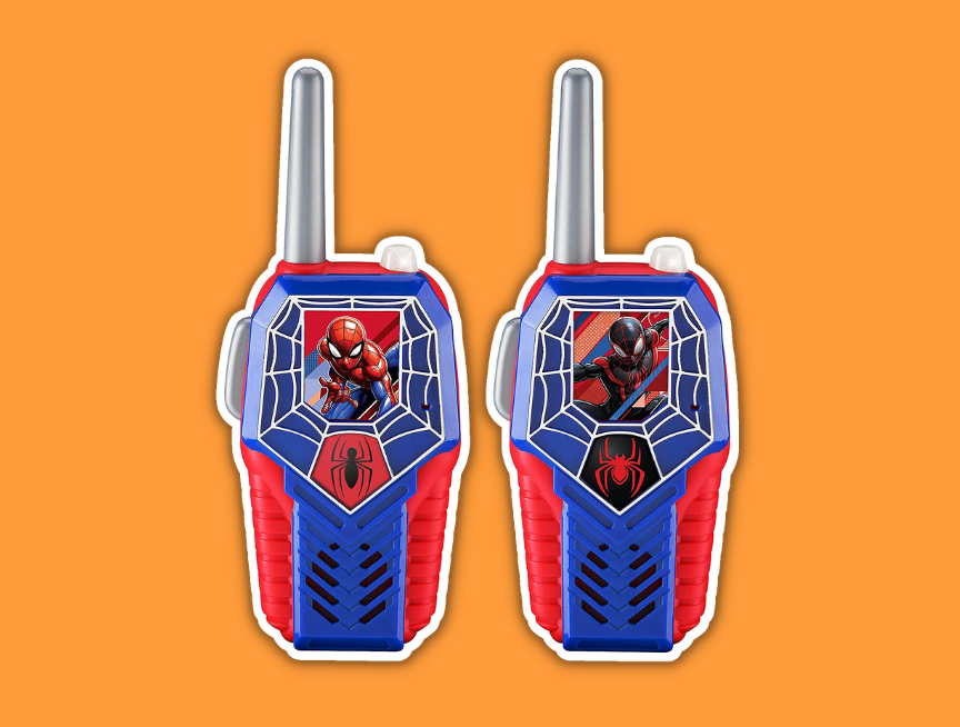 14 eKids Spiderman Toy Walkie Talkies
