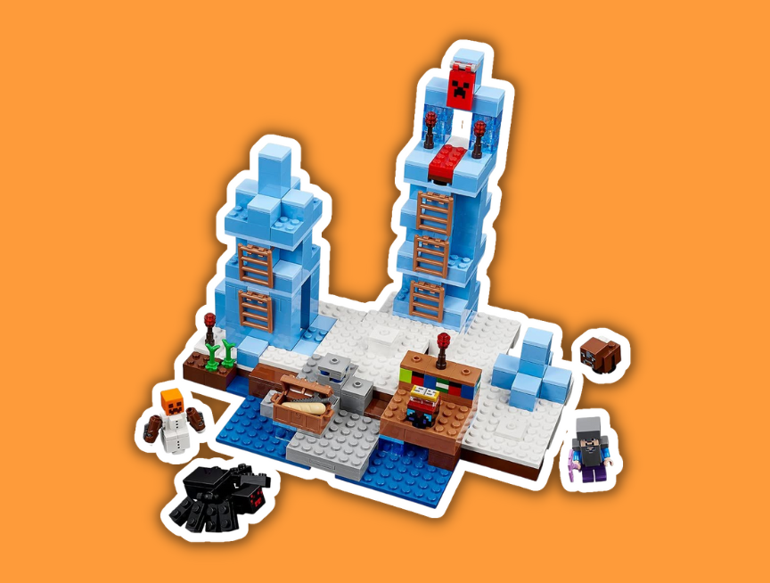 15 LEGO Minecraft The Ice Spikes 21131