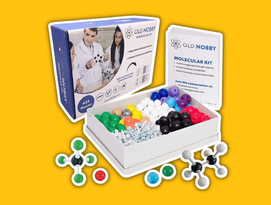 17 OLD NOBBY Organic Chemistry Set