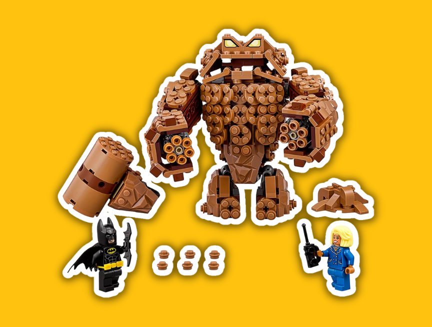 22 Batman Movie Clayface Splat Attack