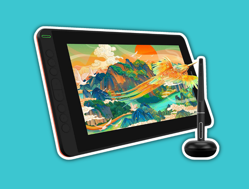 23 2021 HUION KAMVAS 12 Full Laminated Graphics Drawing Tablet