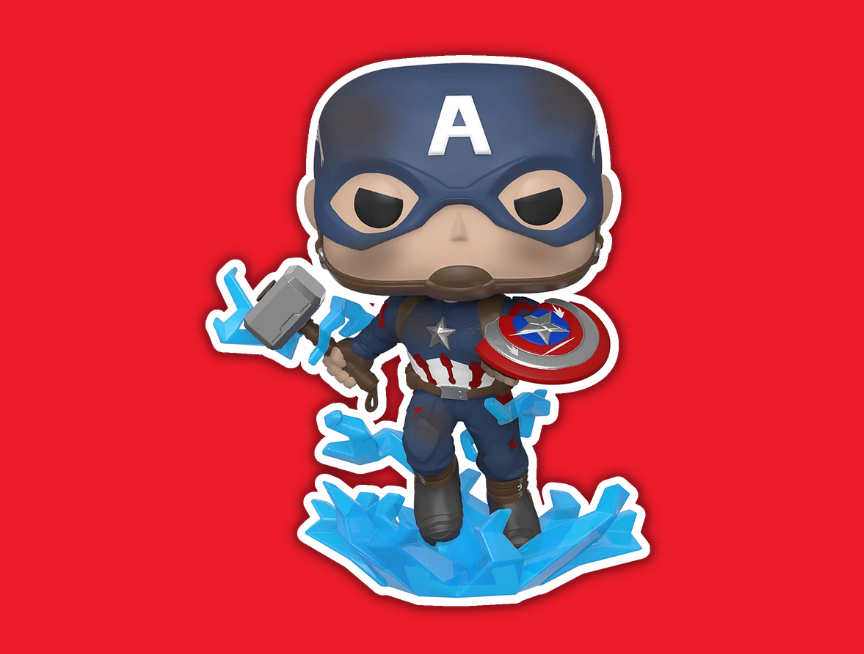 28 Funko Pop Marvel Avengers Endgame Captain America