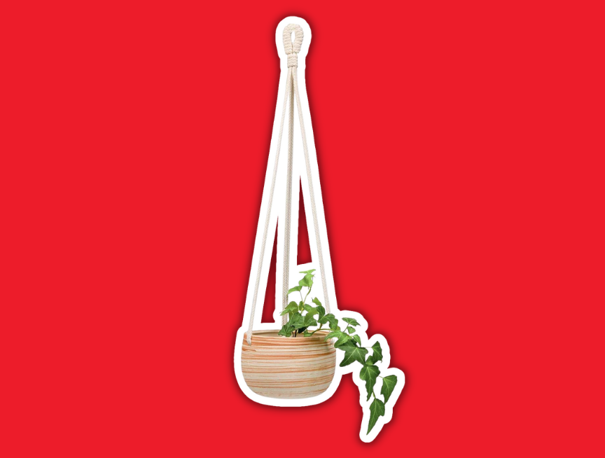 3 Mkono Ceramic Plant Hanger