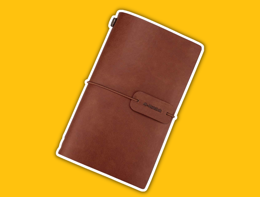 47 Vintage PU Leather Travel Notebook