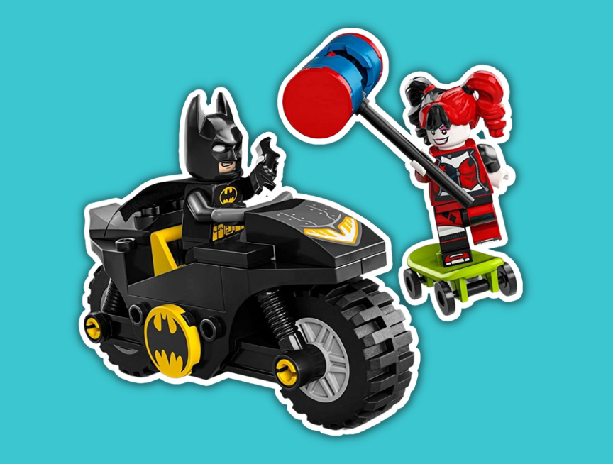 4 Budget Option DC Super Heroes Batman Versus Harley Quinn
