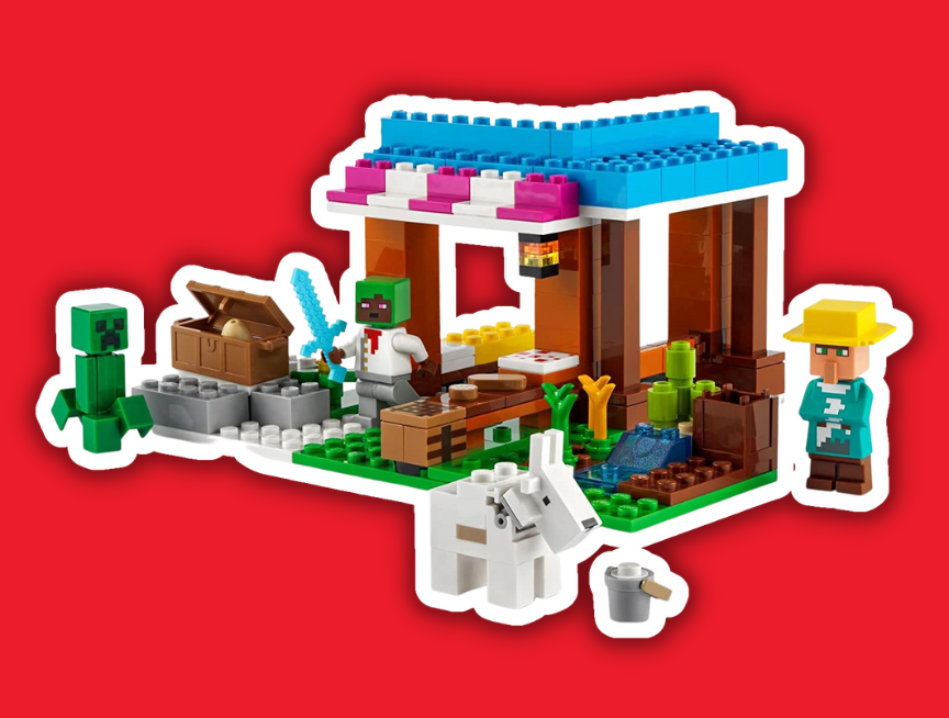 4 LEGO Minecraft The Bakery 21184
