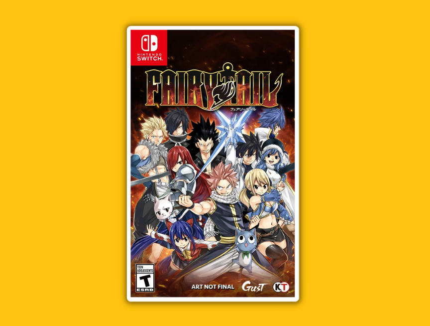 55 Fairy Tail Nintendo Switch
