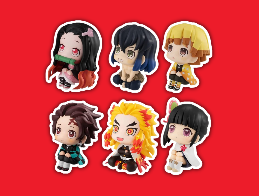 56 Tanjiro Nezuko Kyoujurou Anime Stuff Figures