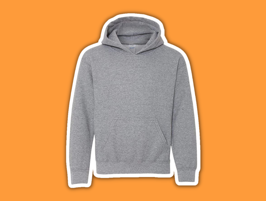 6 Gildan Hoodie