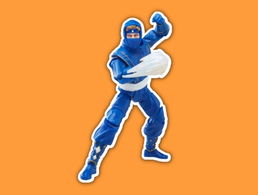 6 Mighty Morphin Power Rangers Lightning Collection Ninja Rangers