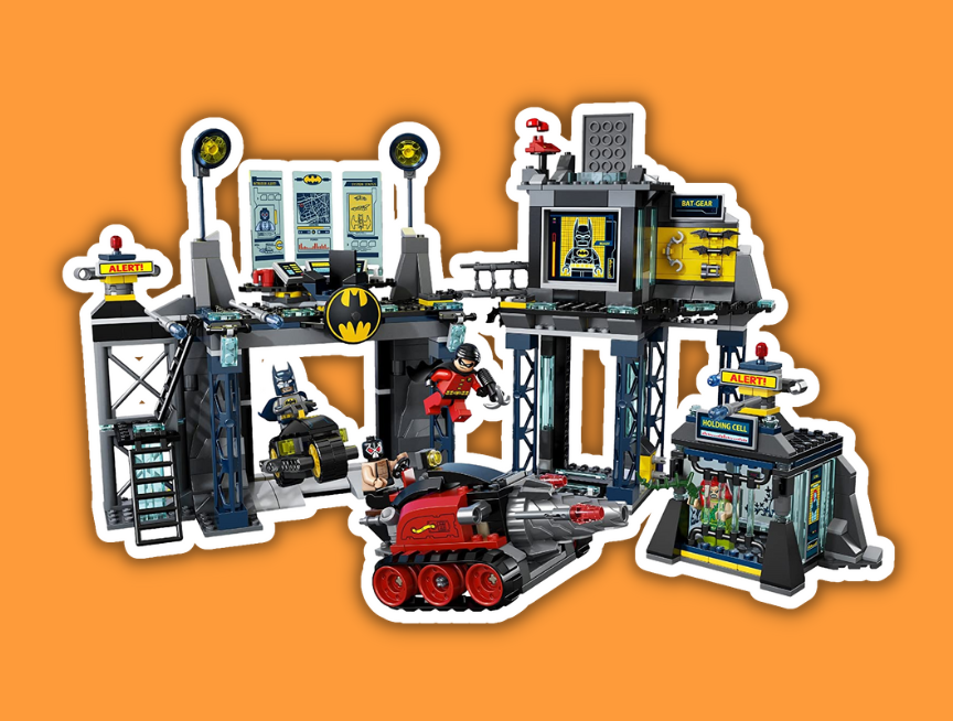 9 Super Heroes The Batcave