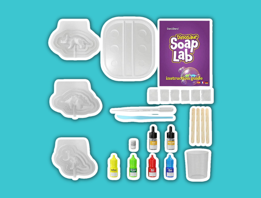 12 Dino Soap Making Kit