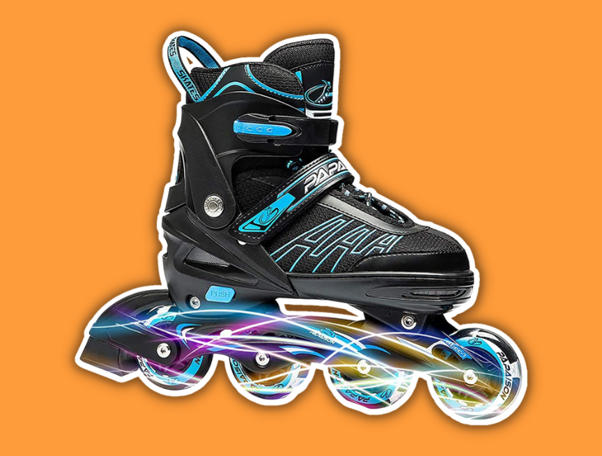 15 ITurnGlow Adjustable Inline Skates for Kids and Adults