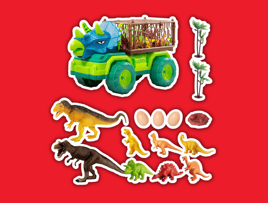 15 TEMI Triceratops Transport Carrier