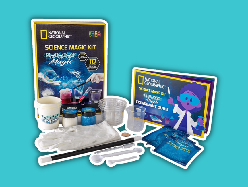 16 NATIONAL GEOGRAPHIC Science Magic Kit
