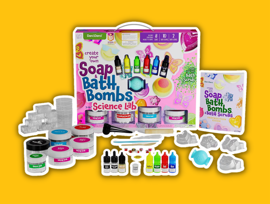 17 Soap Bath Bomb Making Kit for Kids